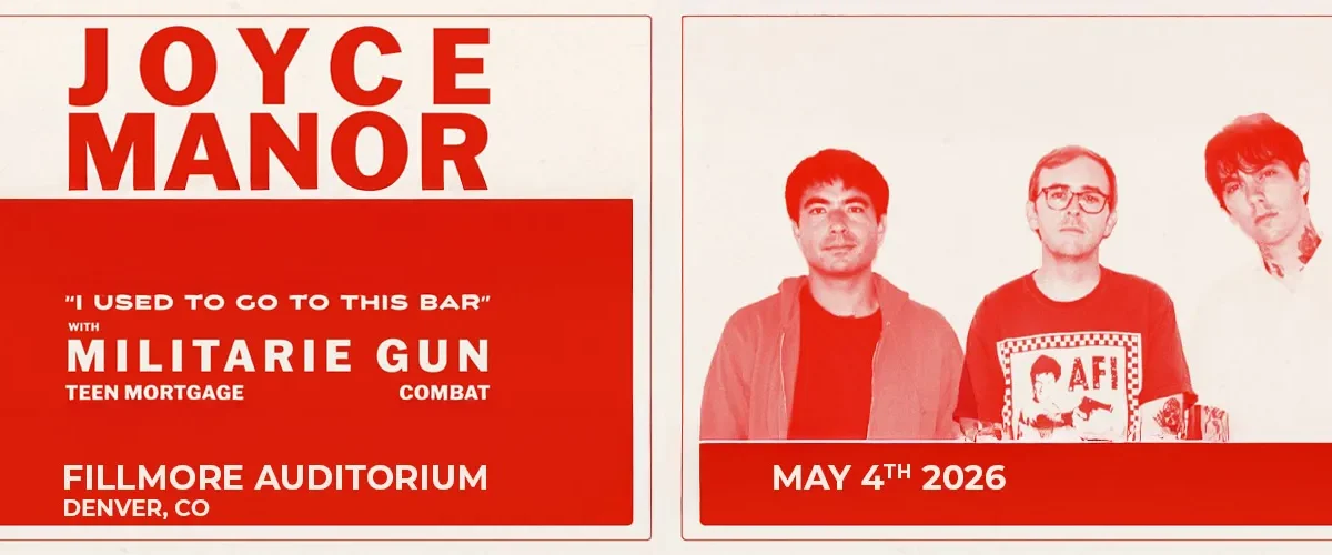 Joyce Manor, Militarie Gun, Teen Mortgage & Combat